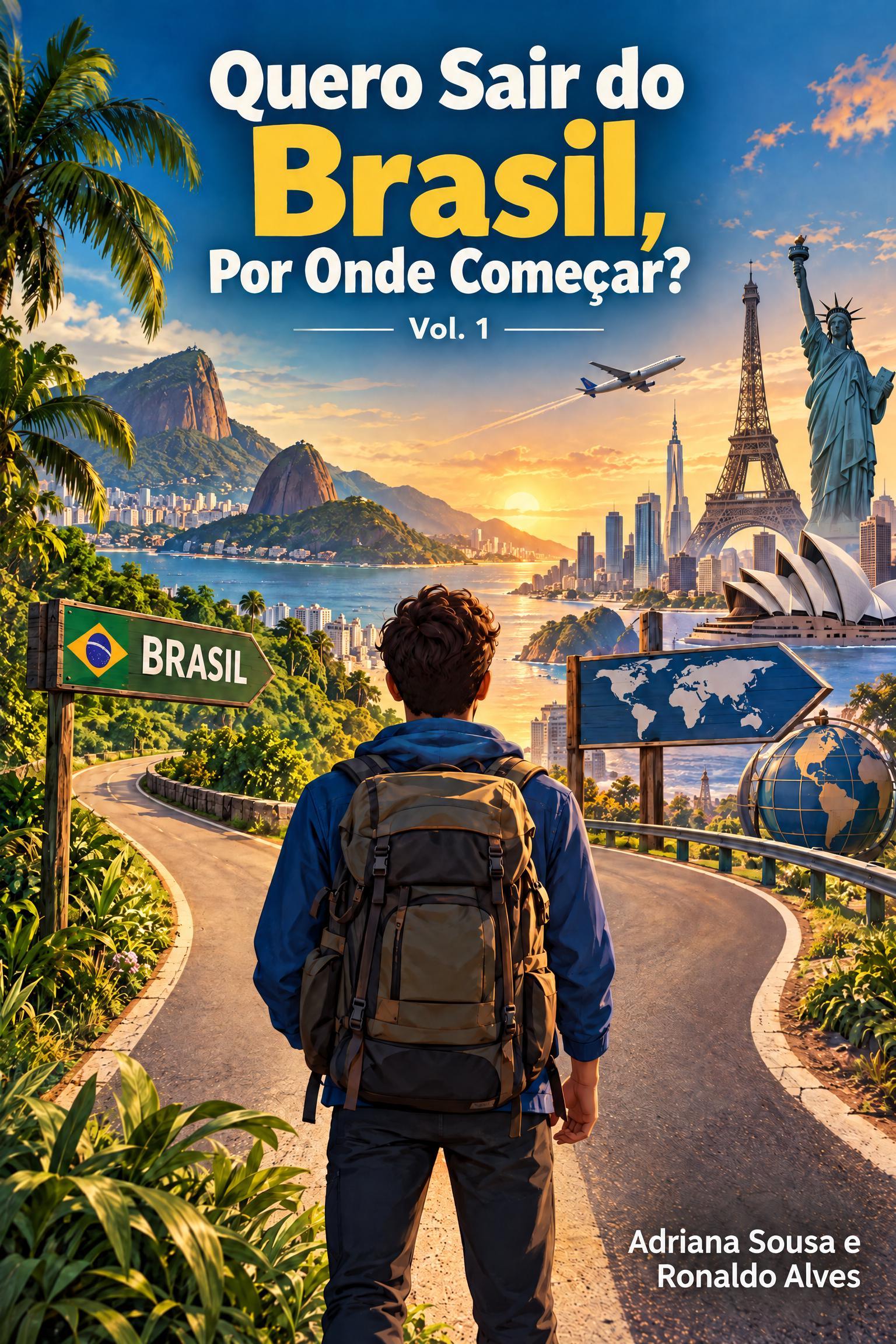 Capa do Ebook Quero Sair do Brasil, Por Onde Começar?